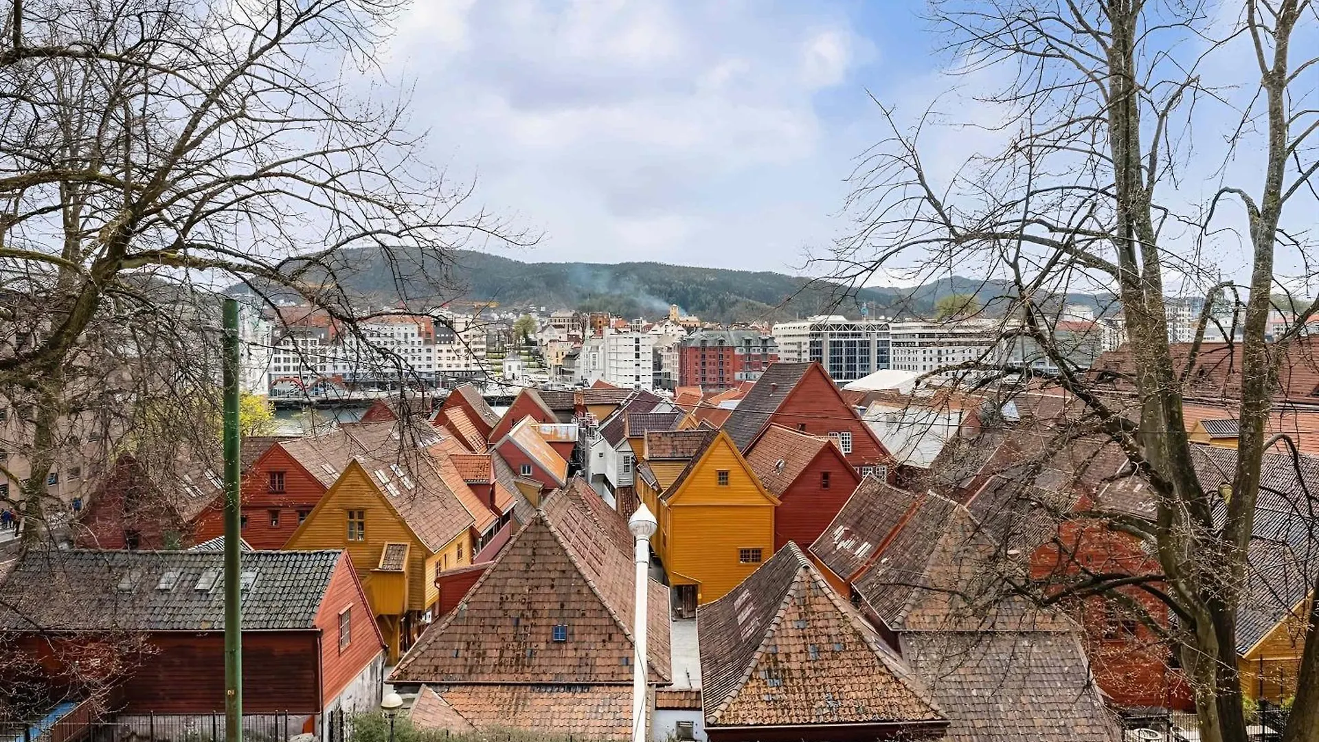 Design Apartment By Bryggen - View & Location Bergen